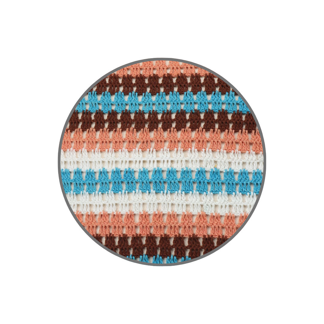 Bohemian Crochet Pillow Protector Rustic Crochet Decorative Pillow Case